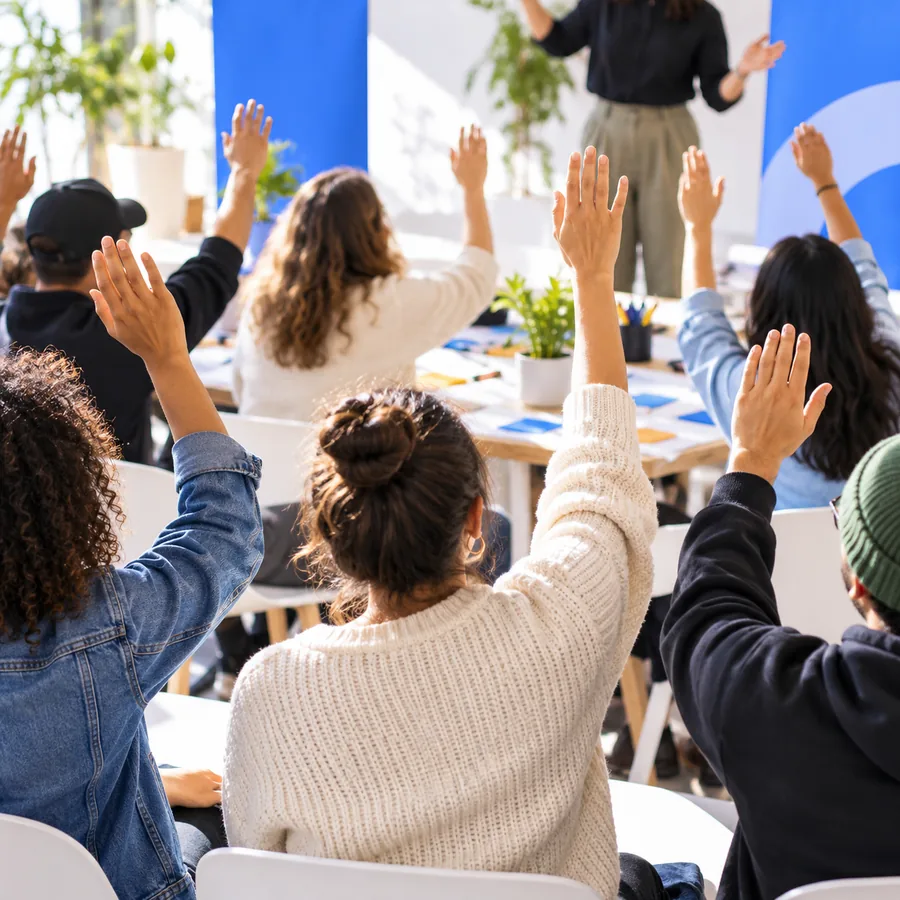 Une scène soignée d’analyse de l’audience sur les réseaux sociaux